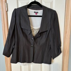 Womans top/ jacket ensemble, Vince Camuto, Size PM